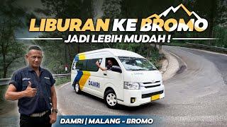 SHUTTLE KE BROMO CUMA RP. 35.000 AJAA  MURAH BANGET KAN ...  Damri rute Malang - Bromo #damri