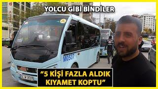 Kadıköyde Polis Yolcu Gibi Bindi Minibüsçülere Ceza Yağdı