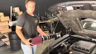 JLT Ram Air Intake  W Shaker Hookup For 2003-2004 MACH 1  How to Install