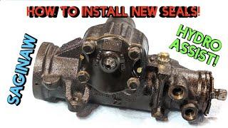 How to Rebuild a Saginaw Steering Gear Box Detailed - Add Hydro Assist