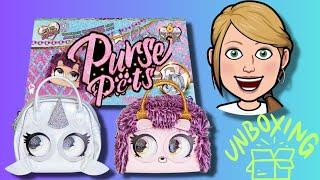 Unboxing Micro  Purse Pets  Adorable and Interactive
