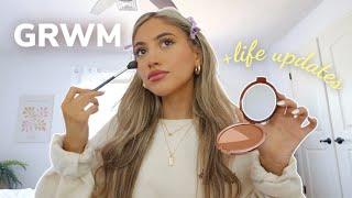 CHIT-CHAT GRWM life updates q&a + mini jewelry haul  Samantha Nicole