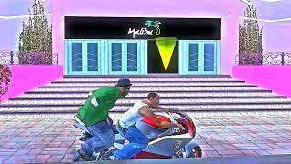 Challenge CJ & Big Smoke visit the Malibu Club in Vice City