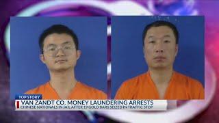 Chinese nationals arrested in East Texas $250k in gold bars seized after traffic stop