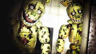 SPRINGTRAP CHARGES AT US IN FNAF 3... TERRIFYING - FNAF New Nights at Freddys Part 2