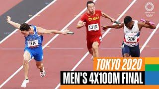‍️ Mens 4x100m Final  Tokyo Replays