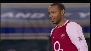 Thierry Henry vs Everton Away PL 200304 *Rare Untelevised Game*