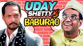 Best Of Comedy Scenes  Uday Shetty VS Baburao  Welcome - Phir Hera Pheri - Paresh Rawal