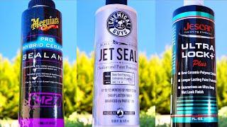 Best Car Paint Sealants Review  Meguiars M27 vs Chemical Guys Jet Seal vs Jescar Ultra Lock+