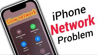 IPhone Network Problem  IPhone Network Settings