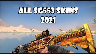 CSGO All SG553 Skins showcase + Prices 2021