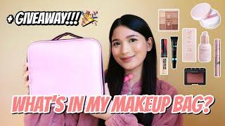 WHATS IN MY MAKEUP BAG + GIVEAWAY  CURRENT MAKEUP FAVORITES 2024  PHILIPPINES