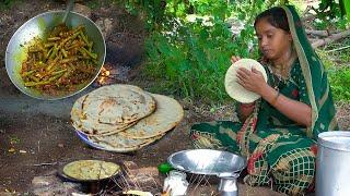 Gujarat Indian Village Cooking  Drumstick Recipe  Village Food  Village Life In India