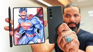 GALAXY Z FOLD 3  أول تجربة .. إنسى النوت