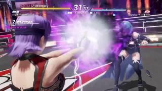 Dead or Alive 6 Ayane Fatal rush finisher