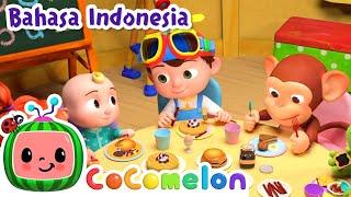 Lagu Sarapan  CoComelon Bahasa Indonesia - Lagu Anak Anak