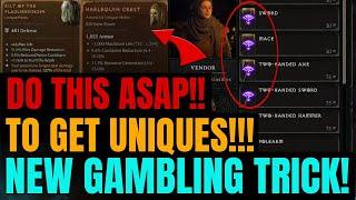 GET YOUR SACRED & ANCESTRAL & UNIQUES Items Gambling THIS WAY