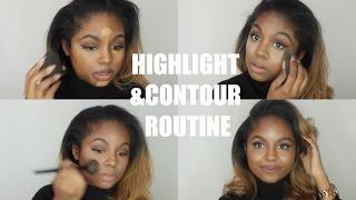 HIGHLIGHT & CONTOUR ROUTINE  COLOR CORRECTING  MISSDARCEI