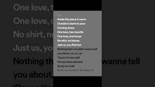 The Neighbourhood - Sweater Weather lyrics spotify version