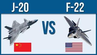 J-20 Mighty Dragon vs F-22 Raptor - which would win?