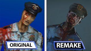 Resident Evil 2 & 3  Original VS Remake  Monsters & Characters Comparison  Analista De Bits