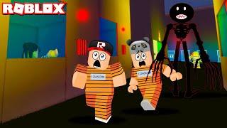 Canavarlı Hapishaneden Kaçıyoruz - Panda ile Roblox Escape The Monster Prison Obby Parkour