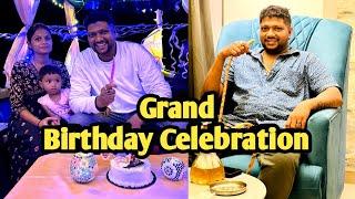 Grand Birthday Celebration  Kiran Paste Vlogs