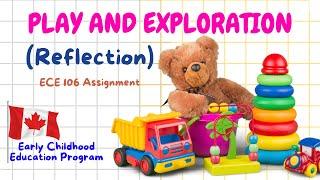 Reflection on Play and Exploration Online Training  ECE 106 Final Assignment