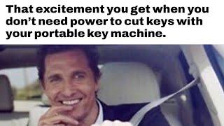 Portable Key Cutting