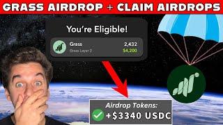 Grass Airdrop + CLAIM Airdrops - COMPLETE GUIDE