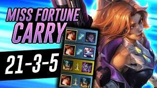 1v9 Miss Fortune Carry Build