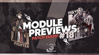 Module Upgrades Preview 240201 Fighter + ShuZuo Le