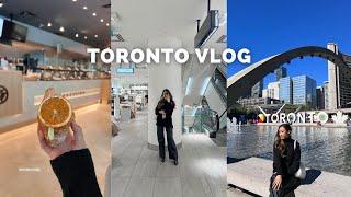 Toronto Ontario vlog  First time here Exploring downtown Shopping Eating  vlog