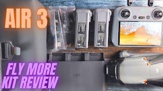 DJI AIR 3 FLY MORE KIT REVIEW - Great But One Big Issue