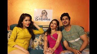 Gehana vasisth with Aisha and Farhan  talking about kinky love  fight  ott romance and films