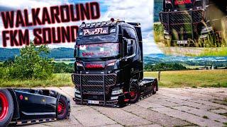 WALKAROUND & SOUND Scania 580S V8 Black Envy  *FKM Sound & Tuning*