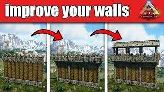 ARK - Improve Your Wall Builds  HOW TO BUILD