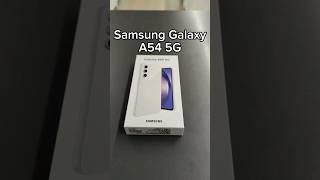 Unboxing Samsung Galaxy A54 5G