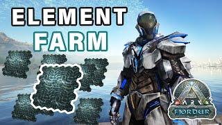 How to Farm Element on Fjordur ► Ark Fjordur