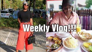 WEEKLY VLOG UNBOXING ONLINE BAD BUYS  TRYING OUT AN AFRICAN RESTUARANT  GERMAN WEEKLY VLOG