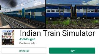 New Indian Train Simulator Release In play store  New Train Game Download