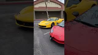 Supercar Invasion #458 #ferrari458 #aventadorsv #lamborghini #ferrari #gt3rs #lotus #porsche