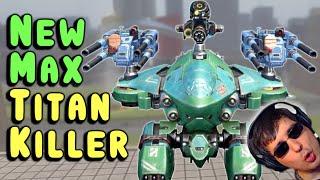 New Max LVL 150 STEALTH TITAN MUROMETZ Gameplay - War Robots 7.2 WR