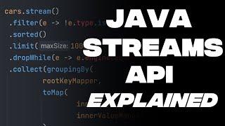 Java Streams API Explained with examples