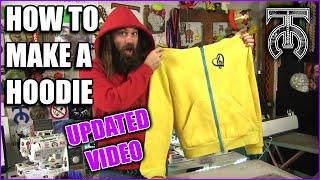 How to Make a Hoodie - Sewing from Scratch - Tock Custom - How to use a Sewing Machine
