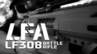 Man Shoots Paper... Youll Never Guess What Happened Next...  LF308 Battle Rifle  BACK PEW REVIEW