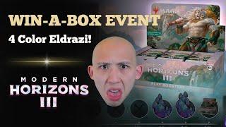 4 Color Eldrazi  Win-A-Box Event  Modern Horizons 3 Sealed  MTG Arena