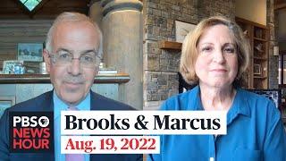 Brooks and Marcus on threats against the FBI Liz Cheneys future Trumps grip on the GOP