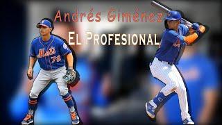 ANDRÉS GIMÉNEZ SHORT STOP NEW YORK METS EL PROFESIONALJOSEO DEL PETE