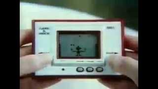 Very first Game and Watch Commercial 1980